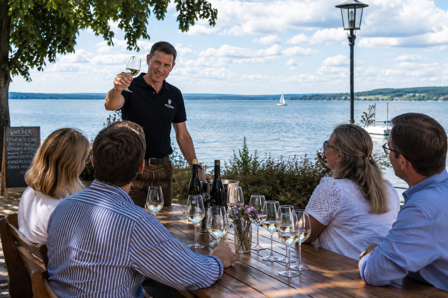 Exklusive Weinprobe in Herrsching am Ammersee für Kleingruppen
